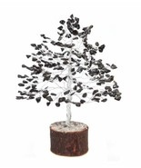 Decorative Tree Feng shui Showpiece Vastu Black Onex Stone Gemstone Lucky - £18.28 GBP