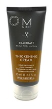 Paul Mitchell Mitch Calibrate Medium Hold Low Shine Thickening Cream 2.5 oz - £14.65 GBP