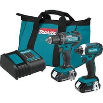 Makita CT225SYX 18V LXT� Lithium-Ion Compact Cordless 2-Pc. Combo Kit (1... - $246.62