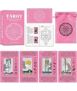 Tarot Cards for Beginners with Meanings on Cards Includes Premium Velvet... - $217.95 MXN