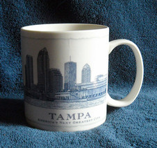 Starbucks City of Tampa 2007 Ceramic Coffee Mug 18 oz Americas Next Grea... - $29.65