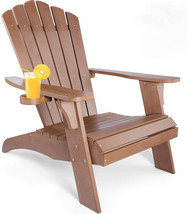 Polystyrene Adirondack Chair - Brown - £177.55 GBP