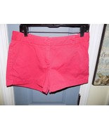 J. Crew Classic Twill Red Chino Shorts Size 8 Women&#39;s EUC - $414.54 MXN