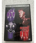 The Fly + The  Return of the Fly (DVD, 2000, Fox Double Feature) Vincent... - $373.95 MXN