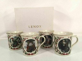 Lenox Magic Of Christmas Mug Collection Lynn Bywaters Vintage Fine Porce... - $70.53