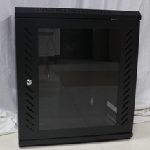 12U Wall Mount Network Server Cabinet Enclosure Rack with Locking Glass ... - $169.99