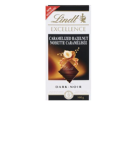 (6) Lindt Excellence Roasted Hazelnut Dark Chocolate Candy Bar 3.5 Oz Yu... - $19.79