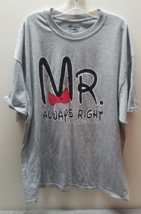 Walt Disney Mr Always Right Orlando FL T Shirt Size Xl (Chb1) - £10.95 GBP