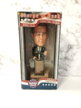 George W. Bush Bobble Head, Commemorative, Hand Painted, Collectible Figure Nib - £11.02 GBP