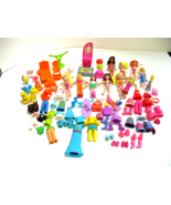 HUGE Polly Pocket and others Lot of Figures Clothing Accessories shoes &amp;... - £17.26 GBP