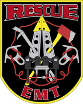 Rescue EMT Fire and Rescue Window Sticker - Various sizes - $4.94+