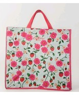 Cath Kidston Tesco Pink &quot;Strawberry&quot; Floral Print Reusable Shopping Bag - $6.64