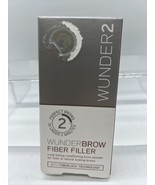 Brunette WUNDER2 WunderBrow Fiber Filler Brow Powder Thicken And Define ... - £9.38 GBP