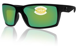 Costa Del Mar RFT 01 OGMP Reefton Sunglasses Blackout Green Mirror 580P Polarize - £85.62 GBP