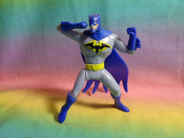 2015 McDonald&#39;s DC Comics Push Button Kicking Action Batman Toy Figure - £1.83 GBP