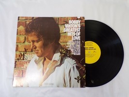 Bobby Vinton Signed 1970 Greatest Hits of Love Vinyl Record Album BN 26517 - £38.65 GBP