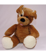 BUILD A BEAR Plush Brown Sugar Puppy Dog Off White w/Patch Eye Feet Stuf... - $13.99 CAD