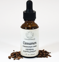 CINNAMON Herbal Supplement / Liquid Extract Tincture / Cinnamomum cassia... - $14.95