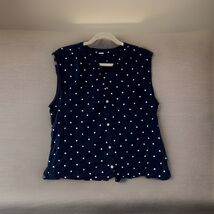 Old Navy Shirt Medium Casual Affordable Women’s Fashion Polka Dot. - $9.90