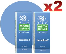 2 PACK Mama Natura Dormikind for children with sleep problems x150 tablets DHU - £24.37 GBP