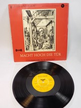 MACHT HOCH DIE TUR GERMAN MUSIC FOR ADVENT 10&quot; ALBUM BERTELSMANN RECORDS... - £7.92 GBP