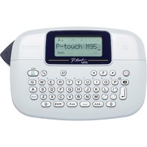 Brother P-Touch, PTM95, Handy Label Maker, 9 Type Styles, 8 Deco Mode Pa... - £40.30 GBP