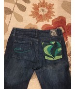 Chip &amp; Pepper Olivia W New Pocket Embroidered Blue Denim Jeans  27 - $19.99