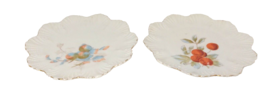 Carlsbad BFHS China Made in Austria Floral Pattern 2 Salad Dessert Plates Vtg - £13.82 GBP