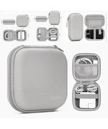 Portable Mini Hard Shell Digital Gadgets Storage Bag Artificial Leather ... - £14.14 GBP+