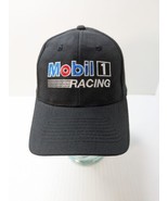 Mobil 1 Racing Men&#39;s One Size, Black Hat, Adjustable SnapBack Pegasus NA... - $24.75