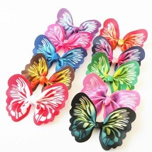 100pcs Butterfly Design Dog Pet Hair Bows Rubber Band Grooming Fashion S... - $39.12