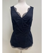 Escada Evening Dark Navy lace Camisole size 40 - $59.00