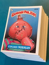 1987 Topps Garbage Pail Kids Original 8th Series 8 88-Card Sticker Set GPK OS8 - £71.10 GBP