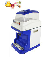 US 110V Commercial Fully Automatic Electric Ice Shaver Ice Tube Crusher ... - $297.20