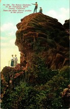 Vtg Postcard 1900-10 &quot;The Roman Gladiator&quot;  Mt Tamalpais CA 11 Hidden Profiles - £30.14 GBP