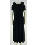 Attitudes Renee Solid Printed Set 2 Dresses Black Leaf Size XXS - $13.02 CAD