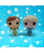 FUNKO POP DISNEY FROZEN II YOUNG ELSA 588 &amp; YOUNG ANNA 589 - £10.40 GBP