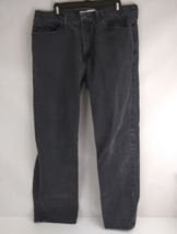 Lee Relaxed Fit Black Bootcut Men&#39;s Jeans Size 38x30 Measures 36x30 - $14.54