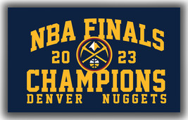 Denver Nuggets Basketball Team NBA Finals 2023 Flag 90x150cm 3x5ft Best ... - £11.75 GBP