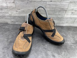 Clarks Privo Sneakers Women 8 M Hiking Shoes Brown Leather Comfort Casua... - $27.54