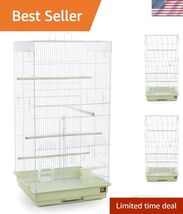 Tall Tiel Cage, Sage Green - $118.90