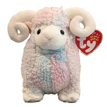 Bam the Pastel Ram Ty Beanie Baby MWMT Collectible Retired - £14.98 GBP