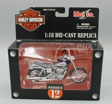 Harley Davidson 1:18 Maisto 2001 FXDL Dyna Low Rider Motorcycle Series 12 - $15.83
