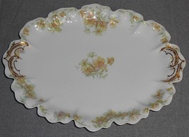 Haviland Porcelain The Countess Pattern Oval 11&quot; Serving Platter Limoges France - £54.50 GBP