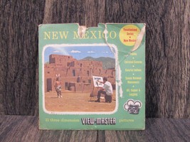 Vintage 1957 View-Master New Mexico 2 Reel Packet Sawyer&#39;s A375 - £6.18 GBP