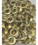 Tandy Leather Brass Plate 5/16&quot; Eyelets 100 pack 1288-11 - £7.98 GBP