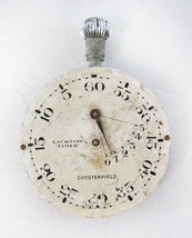 Vintage Chesterfield Yachting Timer Pocket Watch Movement - Parts Or Project - £39.46 GBP