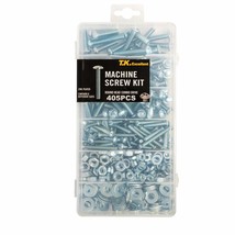 T.K.Excellent Machine Screws And Hex Nuts And Flat Washer #8-32 To, 405 Pcs - £24.02 GBP