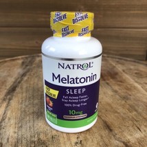 Natrol Melatonin Fast Dissolve Sleep Aid Tabs, Strawberry, 10mg, 100 Ct Exp 5/24 - $18.69