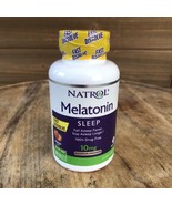 Natrol Melatonin Fast Dissolve Sleep Aid Tabs, Strawberry, 10mg, 100 Ct Exp 5/24 - £14.90 GBP